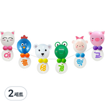 와우파티코리아 동물농장 여름성경학교 풍선 세트 얘들아 학교가자1, 혼합색상, 2세트