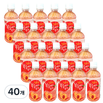 동원 청수연 복숭아녹차 음료, 340ml, 40개