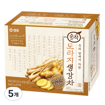 순작 도라지 생강차, 0.7g, 40개입, 5개