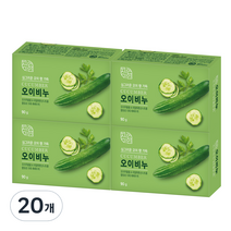 자연미인 오이비누 오이향, 90g, 20개