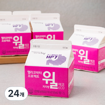 한국야쿠르트 윌 저지방 에코, 180ml, 24개
