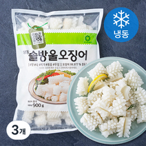 솔방울 오징어 (냉동), 900g, 3개