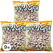 백옥 강냉이 과자, 200g, 9개