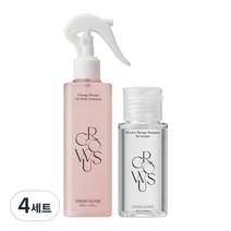 그로우어스 데미지 테라피 노워시 트리트먼트 250ml + 포우먼 샴푸 50ml 세트, 4세트