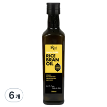 리지 100% PURE 현미유, 6개, 500ml