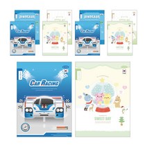 펜피아 800 초등 로얄노트 5칸 기초 남아용 10p, 랜덤 발송, 1세트