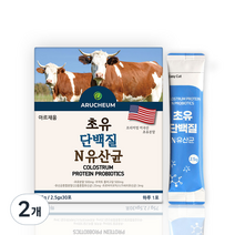 아르채움 초유 단백질 N 유산균 분말 스틱 30p, 30포, 2.5g, 2개