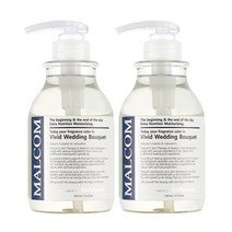 말콤 비비드 웨딩부케 바디워시, 520ml, 2개