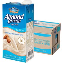 블루다이아몬드 아몬드 브리즈 언스위트, 10개, 950ml