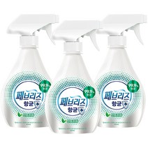 페브리즈 항균플러스 섬유탈취제 산뜻한향 본품, 360ml, 3개