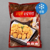[한맥치킨까스] 수월한 순살치킨 (냉동), 1kg, 1개