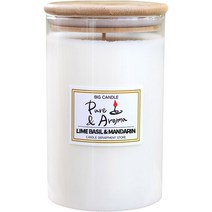 캔들백화점 퓨어 앤 아로마 캔들 1000g, 라임바질&만다린, 1개