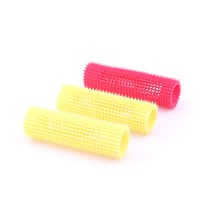 주트 헤어롤 길이 100mm 특/롱 35mm, 혼합 색상, 3개입