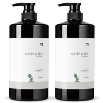살림백서 오푼티아 앤 밤부 바디워시 유칼립투스향, 1000ml, 2개