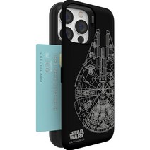 아이컬러즈 스타워즈 포스 자석카드 휴대폰 케이스