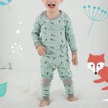 베베샤 아동용 폭스 실내복 상하의 세트