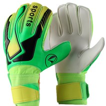 젠트릭스 축구 골키퍼 장갑 손가락보호, 그린