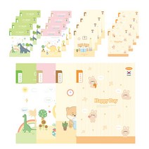 펜피아 1000 초등제본 6칸 국어 공용, 랜덤 발송, 20개입