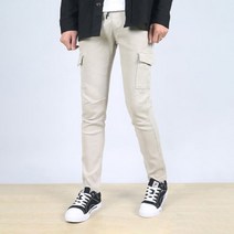 엣지애 남성용 캐쥬얼 레이온 밴드카고 바지 MCPIN8086F9