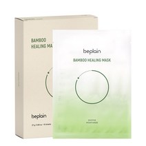 비플레인 대나무 힐링 마스크 27g 10매입, 1개