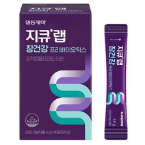 지큐랩 장건강 프리바이오틱스, 4g, 30개