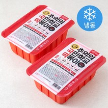 추억의 국민학교 떡볶이 매운맛 (냉동), 600g, 2개