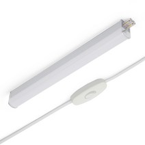 [t5주백색] 샛별하우스 루체 LED 간접등 T5 1200mm 2p + 외장용스위치, 전구색