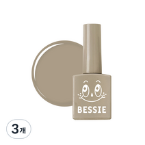 베씨 컬러 젤 11ml, BG08 애쉬 베이지, 3개