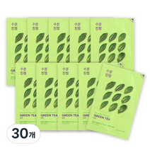 홀리카홀리카 퓨어 에센스 마스크 시트 그린티, 1개입, 30개