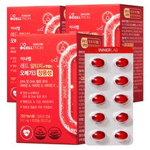 셀트리온 이너랩 레드 알티지 오메가3 장용성, 60정, 3개
