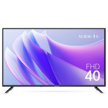 와이드뷰 FHD 고화질 무결점 TV, 101cm, EKW40FT1, 스탠드형, 고객직접설치