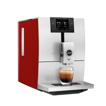 유라 전자동 커피머신 1.1L 125g, ENA8(Sunset Red)