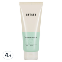 라이프넷 저자극 고마쥬 각질제거 필링젤, 150ml, 4개