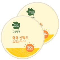 그린핑거 촉촉선팩트 소프트블록, 16g, 2개