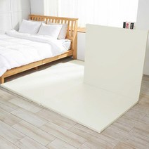 바니하우스 이지클린 항균 폴더매트, 크림