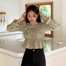 엔비룩 러스틱 블라우스