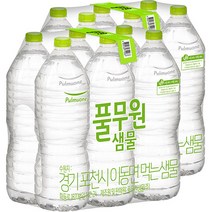 풀무원샘물 무라벨 생수, 12개, 2L