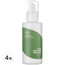 이즈앤트리 알로에 수딩 에멀전, 120ml, 4개