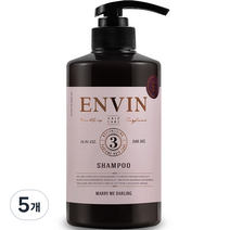 앙방 약산성 퍼퓸 두피샴푸 메리미달링, 5개, 500ml