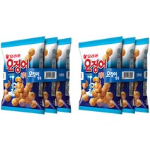오리온 오징어 땅콩, 98g, 6개