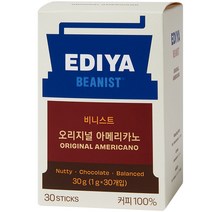 이디야 비니스트 오리지널 원두커피믹스, 1g, 30개입, 1개