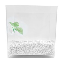 아쿠아테라 뉴탱크 베타어항 + 컬러스톤 500g + 베타침대, 플로워링 화이트