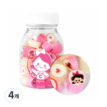 캐리소프트 꼬마캐리 수제 보틀캔디, 70g, 4개