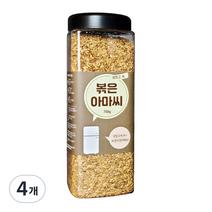냉장고쏙 볶은 아마씨, 4개, 700g