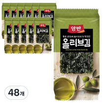 양반 올리브 김, 60g, 4개