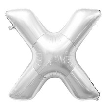 레터 실버, X, 1개