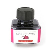 제이허빈 만년필 칼라잉크 30ml, 로즈시크라엠/레드바이올렛 66, 1개