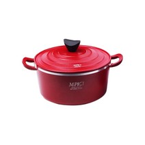 MPK1 중력주조 양수냄비, 지름 18cm x 높이 8cm, 레드