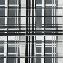 아스펜 크릭91 프린트 원단, 블랙/실버, 1개