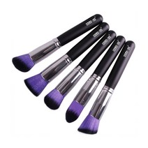 라이프포인트 MAG5136 메이크업 브러쉬 세트, 퍼플블랙, 1세트